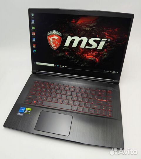 Игровой ноутбук MSI GF63 I5/16Gb/RTX4050/512Gb