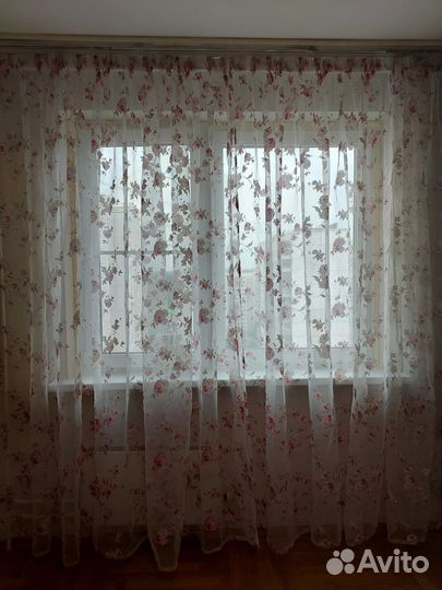 Тюль 2 штуки