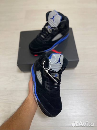 Кроссовки Air Jordan 5 Retro Racer Blue