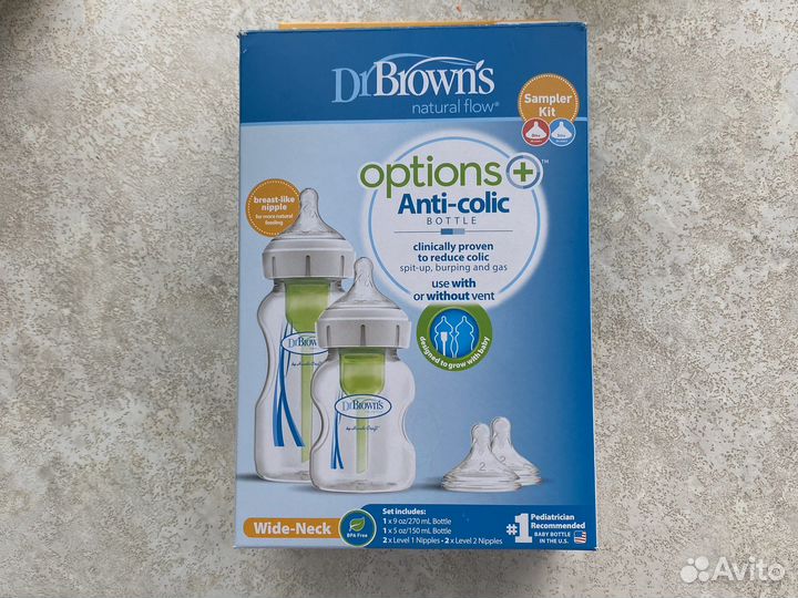 Набор бутылочек DrBrowns