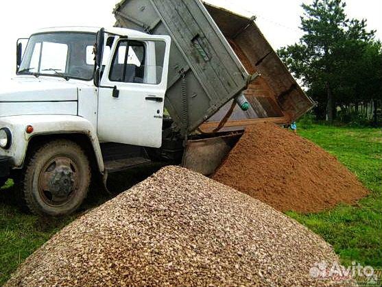 Доставка отсева от 1 тонны