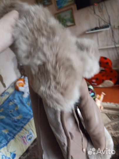 Дубленка искусственная женская