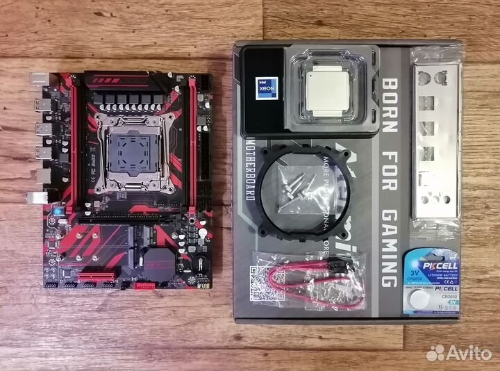 12/24 ядерный комплект Xeon E5 2670v3 +X99 D4