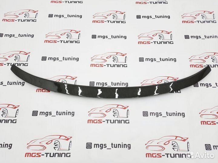 Спойлер на BMW X4 series F26 M-Perfomance Карбон