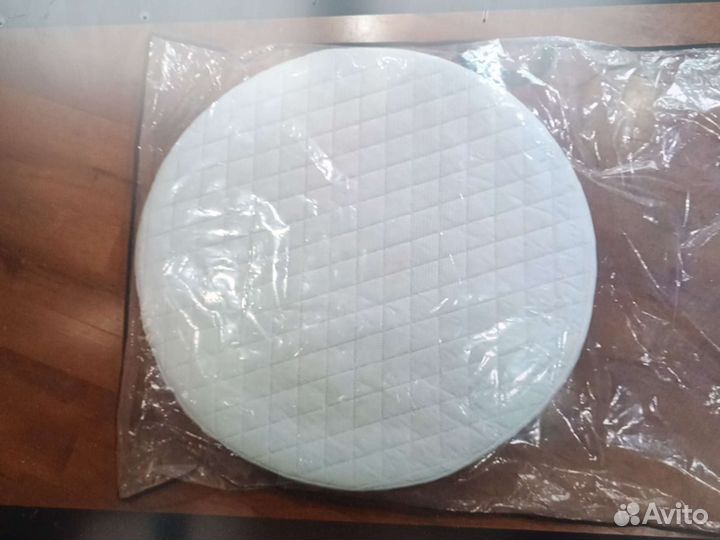 Матрас SoftSpace круглый 75*75, холкон/би-кокос