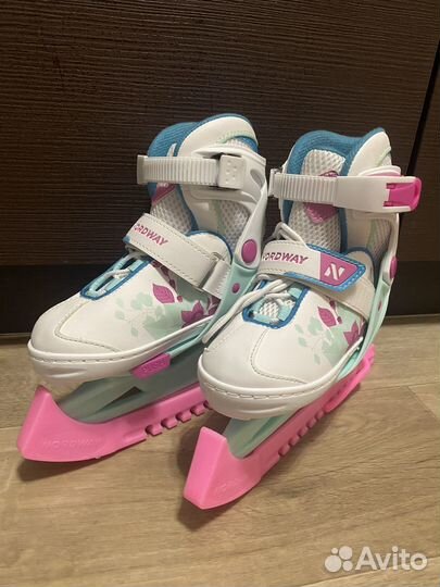 Коньки детские Nordway раздвижные 26-31