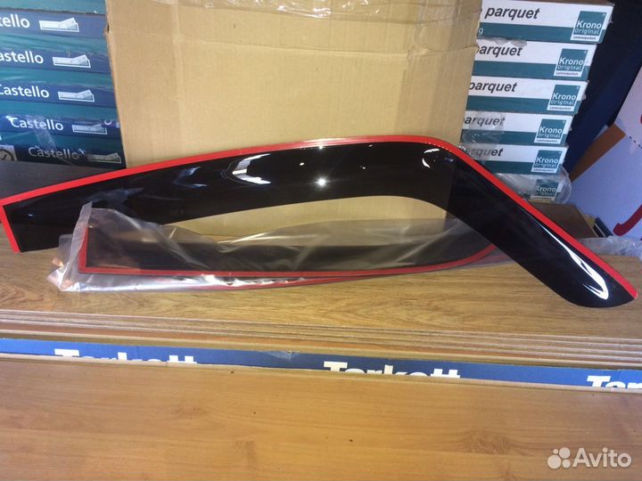 Дефлекторы окон Suzuki SX4 (задние)