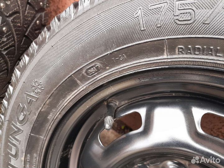 Колёса в сборе на Ваз R-13