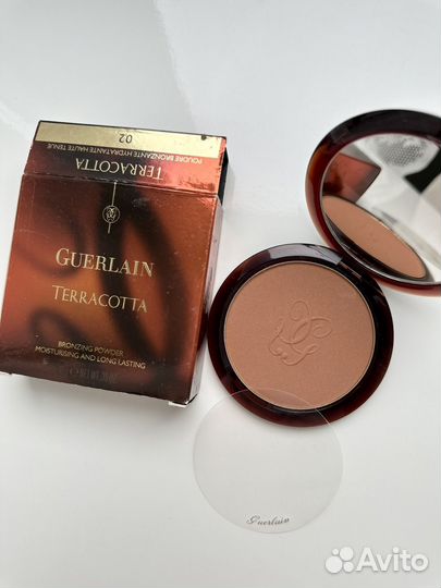 Пудра Bronzing Guerlain Terracotta тон 02,03