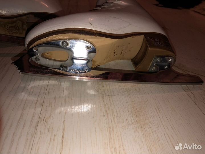 Коньки фигурные risport excellence белые