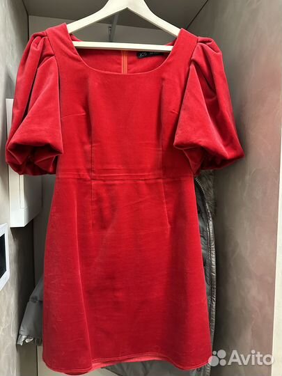 Платье из плотного бархата rosi