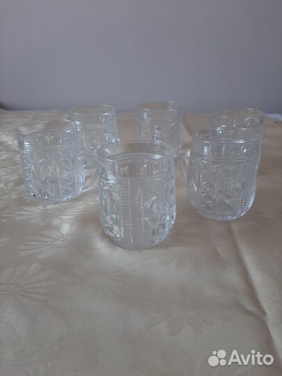 Набор хрустальных бокалов (6 штук)