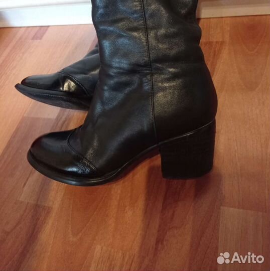 Сапоги женские. Нат.кожа. Зима