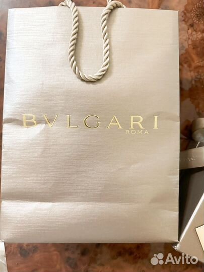 Коробка bvlgari от часов(оригинал)