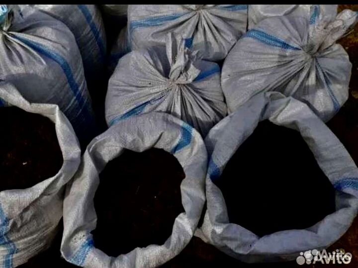 Чернозем в мешках