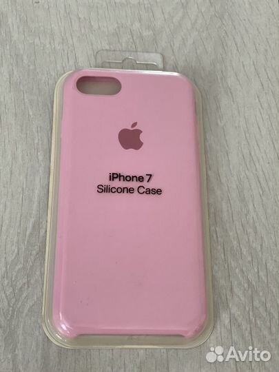 Силиконовый бампер на iPhone 7