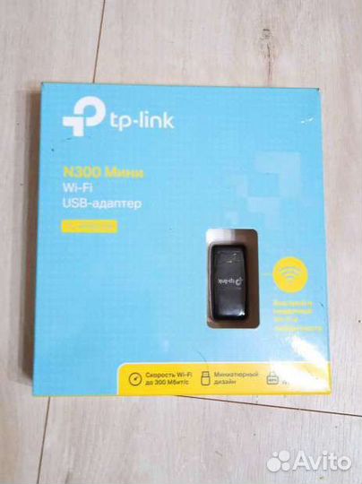 Wi-fi адаптер tp-link N300 Мини