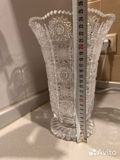 Хрустальная ваза Богемия