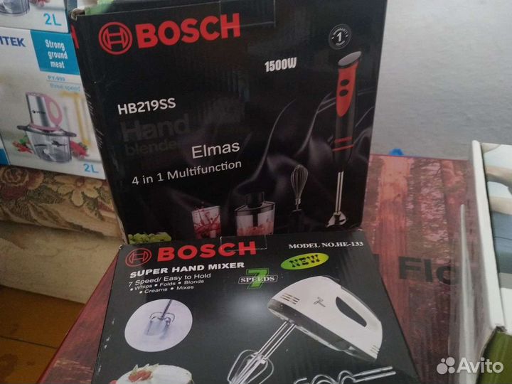 Блендер Bosch 4 в 1 и Миксер Bosch