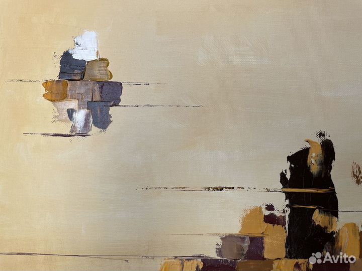 Картина маслом на холсте абстракция