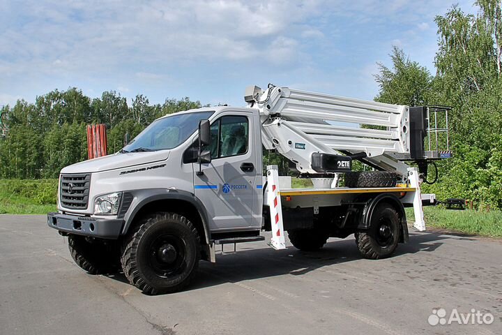 Автогидроподъемник агп-25рт на шасси Садко «Next»