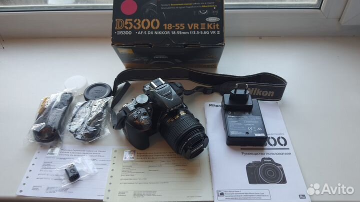 Nikon D5300 18-55mm f/3.5-5.6g vr KIT