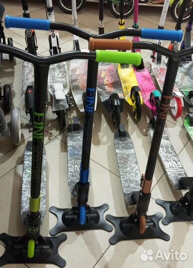 Трюковой самокат до 100 кг (новый)