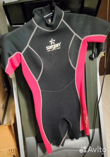 Костюм для дайвинга короткий женский 3мм Sargan