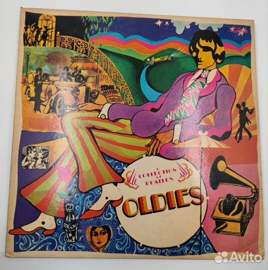 The Beatles–A Collection Of Beatles Oldies LP Jap
