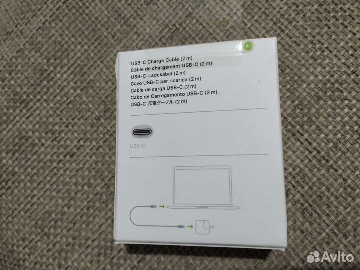 Кабель Apple USB Type-C, 2m(новый, оригинал)
