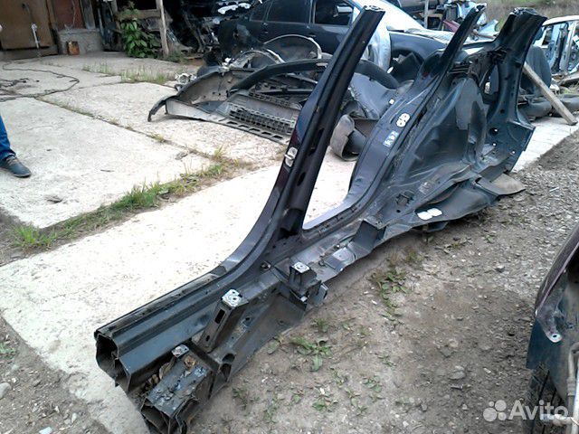 Порог со стойкой правый Mercedes Benz X164