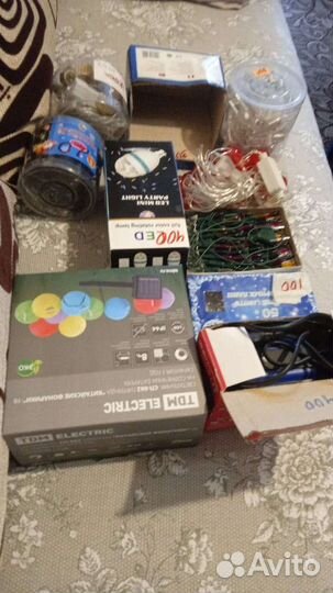 Новогодние гирлянды и цветомузыка