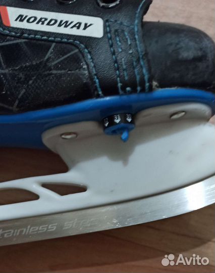Детские хоккейные коньки nordway 29-33 p-p