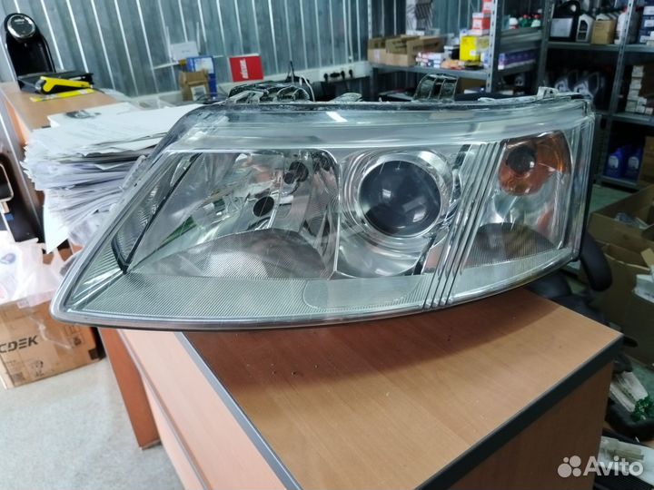 Фара передняя левая ксенон saab 9-3