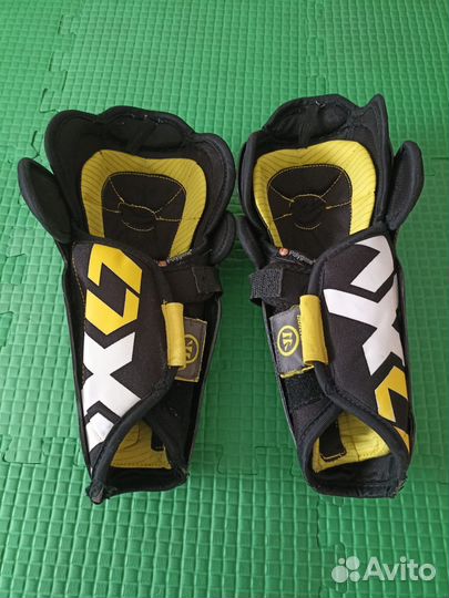 Щитки хоккейные детские warrior jr 10