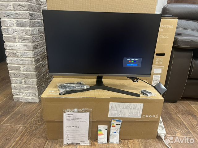 Монитор Samsung 27" IPS черный S27R350FHI купить в Москве | Электроника ...