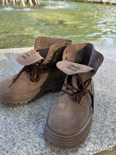 Ботиночки miu miu 40 размер 25см