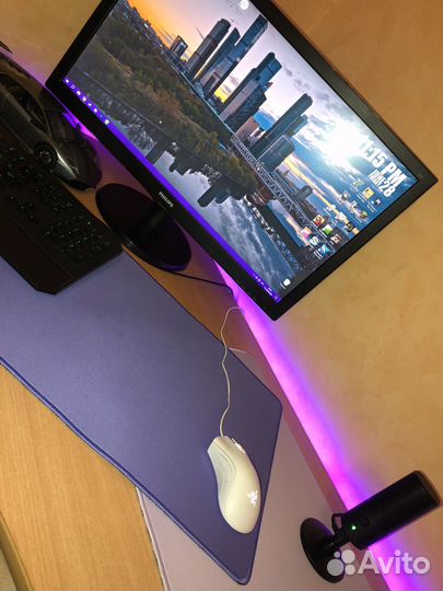 Коврики игровые keyron RI-XL Фиолетовый и Розовый