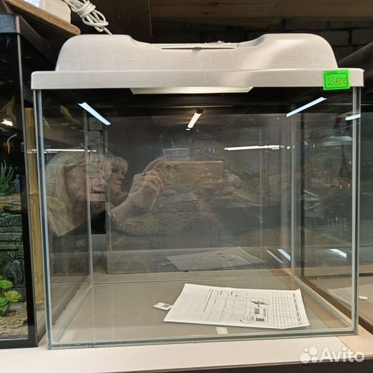 Аквариум на 35 литров с крышкой