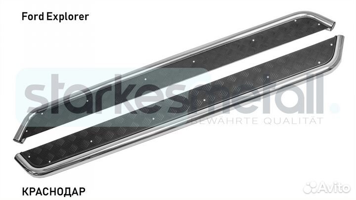 Пороги подножки Ford Explorer Classik