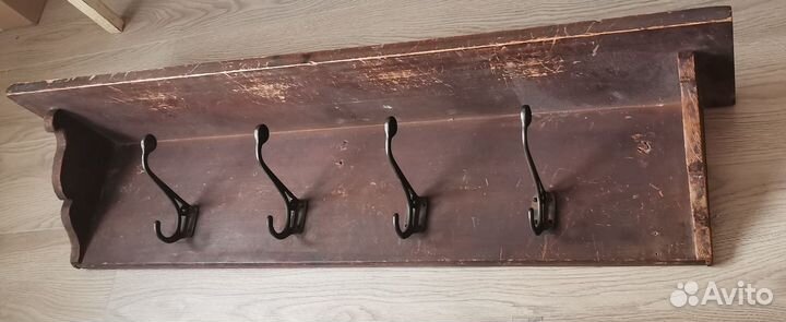 Вешалка антиквариат / винтаж, красное дерево