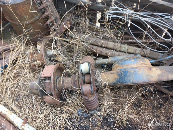 Мост, передняя балка,ресоры паз автобус