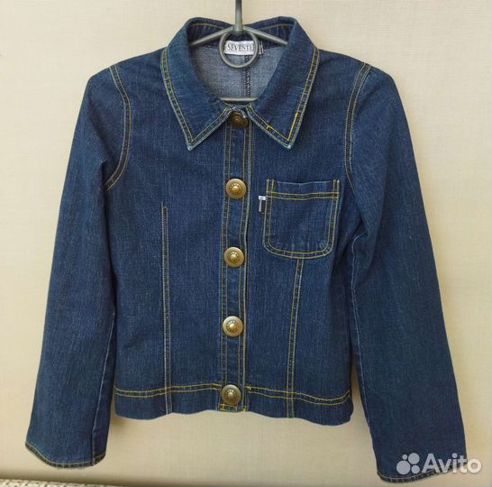 Джинсовая куртка для девочки