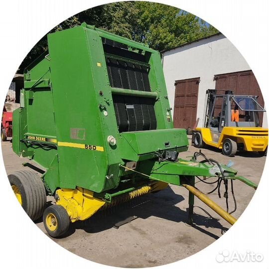 Пресс-подборщик John Deere 550, 1995