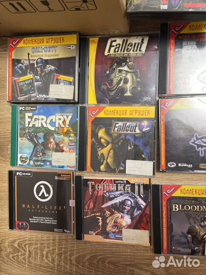 Компьютерные игры на дисках