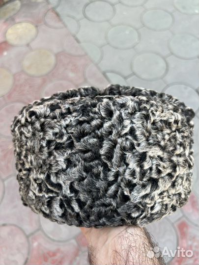 Шапка ушанка каракуль