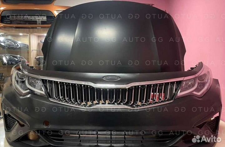 Бампер передняя часть kia optima 2016-20 год