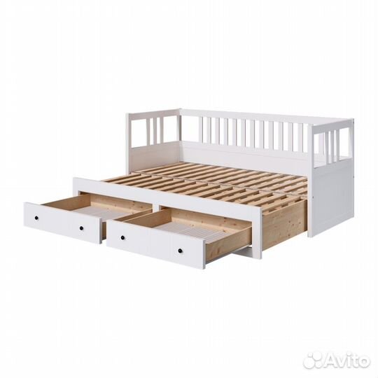 Кровать-кушетка 80x200 с ящиками