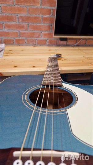 Гитара Fender sonoran SCE lake placid blue