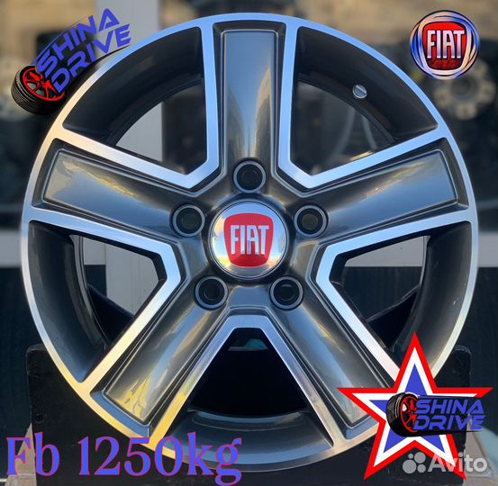 Диски Fiat Ducato R15 5x118 Gray Groove